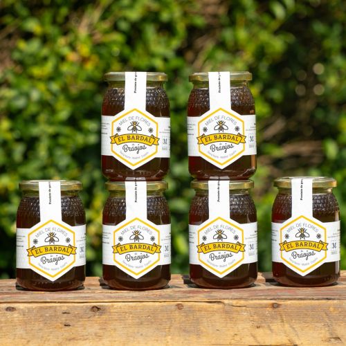 12 tarros de miel milflores de 1/2 K 12 tarros de miel milflores de 1/2 K